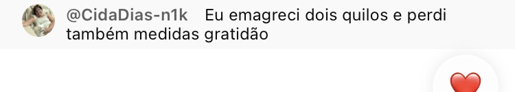 Depoimento Roupas voltaram